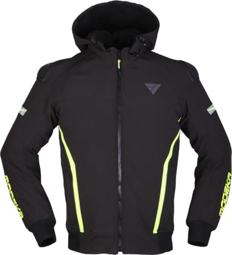 Image of Modeka Clarke Sport Motorcycle Jacket, black/yellow, L