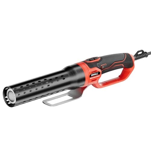 Image of Shall 2000 W Firelighter, Electric Charcoal Lighter, Hot Air Gun, 60s, rises to 1100℉, chemical-free heated, for BBQ smokers, grill lighters, wood fireplaces and fire pits