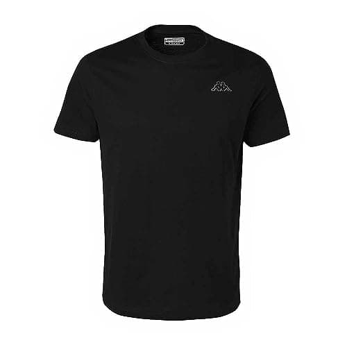 Image of Kappa Cafers Men's T-Shirt Black/White