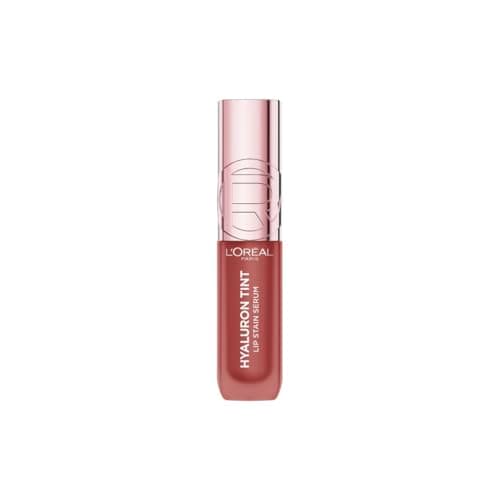 Image of L'Oréal Paris Hyaluron Lip Stain Serum, Hydrating Lip Tint & Cheek Stain, Up to 2x More Hydrated Lips 12-Hour Longwear, Infused with Hyaluronic Acid, Shade 640 Tea Time