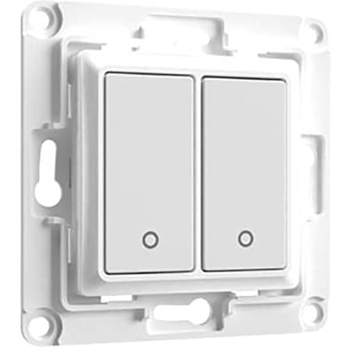 Image of Shelly Home Accessories Wall Switch, 2 inch, 2-WAY WHITE WALL BUTTON (Item may vary)