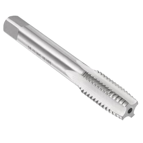 Image of sourcing map Hand Taper Tap 5/8-11 UNC 2B Thread Taper Style Taps Straight Flute Screw Tapping Threading Tool High Speed Steel HSS6542