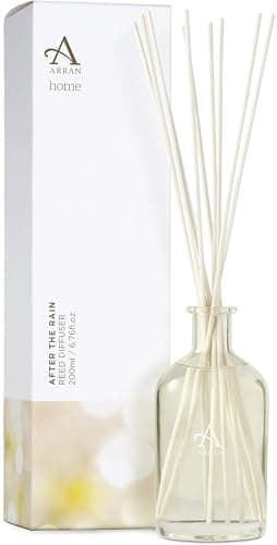 Image of Arran Sense of Scotland After the Rain Reed Diffuser (200ml) Fresh, Sensual & Gentle with Rose Petals, Musk, Floral Citrus & Soft Woods