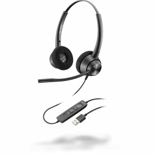 Image of Plantronics EncorePro 320 Binaural Stereo Headset with USB-A Connection