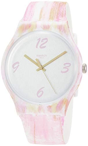 Image of Swatch Ladies Watch Pinkquarelle SUOW151