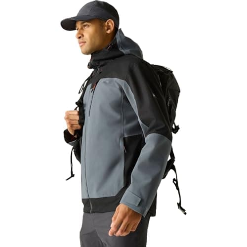 Image of Regatta Mens Highton IV Waterproof Shell Jacket Breathable Hiking Walking Coat