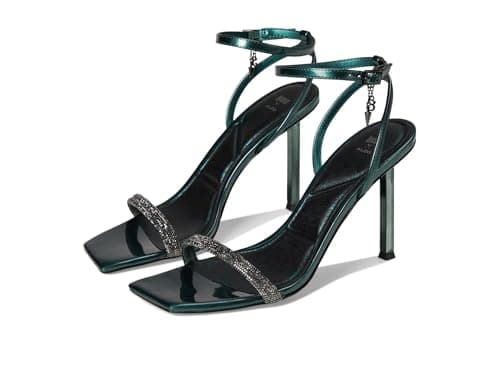 Image of ALDO Women's Bewitching Heeled Sandal, Dark Green, 3 UK