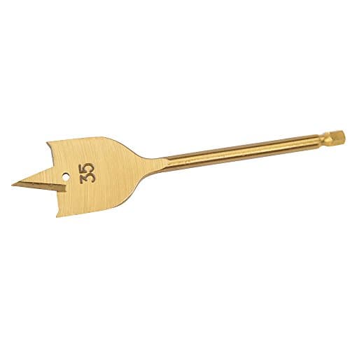 Image of Silverline 107239 Titanium-Coated Flat Bit, 35mm