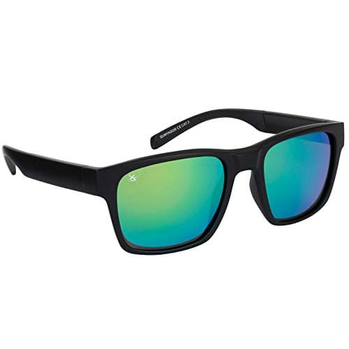 Image of Shimano Sunglass Yasei Green Revo Cycling Eyewear