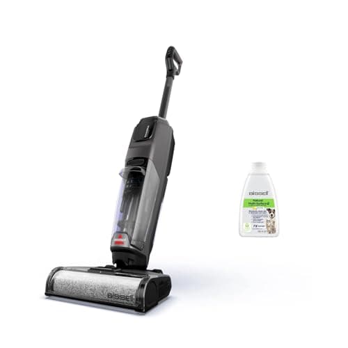 Image of BISSELL CrossWave OmniForce, Wet and Dry Vacuum Cleaner, Powerful Floor Cleaner Machine, Multi-Surface, Cordless Vacuum Cleaner with Turbo Mode & Vacuum-Only Mode, Wet Vac up to 240m2, 69 dBA, 3912E