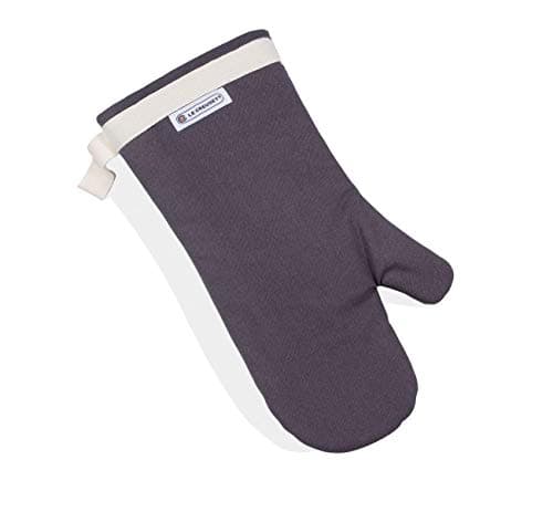 Image of Le Creuset 4-Layered Textile Oven Mitt, Stain Resistant, Flint, 95002300444000