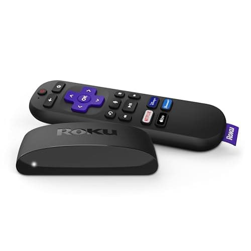 Image of Roku Express 4K+ 2021 | Streaming Media Player HD/4K/HDR with Smooth Wireless Streaming and Roku Voice Remote with TV Controls, Includes Premium HDMI Cable