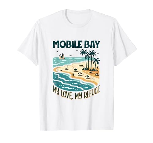 Image of My refuge Mobile Bay T-Shirt