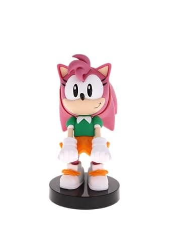 Image of Cable Guys -Amy Rose Sonic the Hedgehog Gaming Accessories Holder & Phone Holder for most Controller (Xbox, Play Station, Nintendo Switch) & Phone