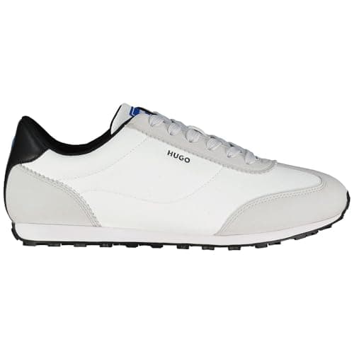 Image of Hugo Men's Jared_Runn_pugrmf 10277852 01 Trainers, Open White, 9 UK