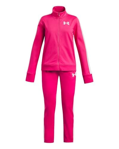 Image of Under Armour Girl's UA Knit Track Suit Apparel