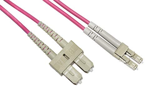 Image of LINK LC TO SC MULTIMODE DUPLEX OM4 50/125 MT.50 Fiber Optic Cable