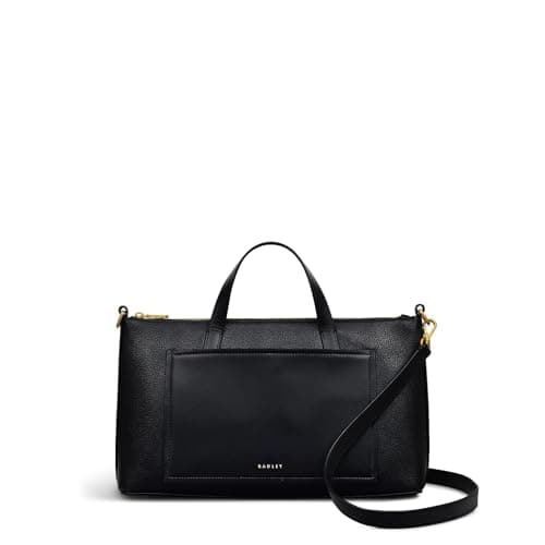 Image of RADLEY London Holmes Avenue Women's Leather Medium Ziptop Top Handle, Black