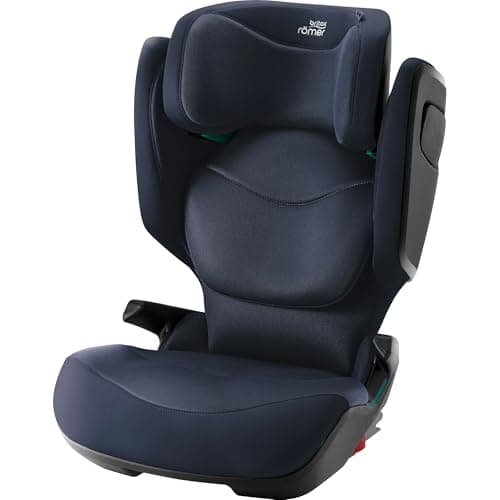 Image of BRITAX RÖMER Child Car Seat KIDFIX PRO M, for Children from 100-150 cm (i-Size) with and Without ISOFIX, 35-12 Years, Night Blue - Style