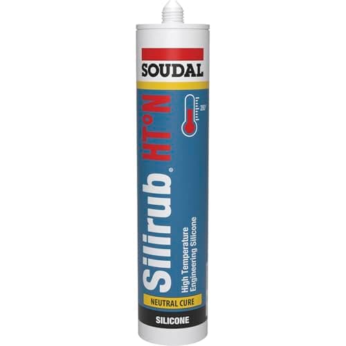 Image of Soudal Silirub Ht-N Black 310ml cartridge