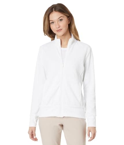 Image of adidas Women's Ultimate365 Textured Jacket, White, L