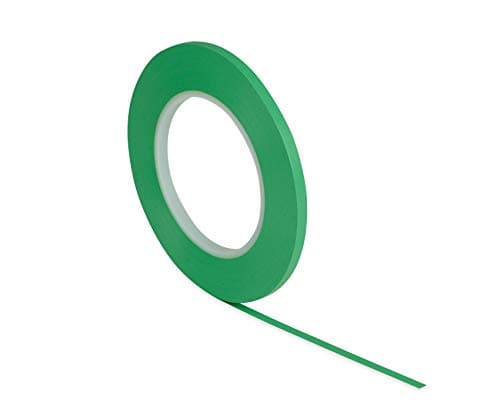 Image of JTAPE Fine Line Vinyl Masking Tape Roll - Green - 1mm - 25mm width x 55 m length Flexible Adhesive - Heat-Resistant to temperatures up to 138°C/280°F (25)