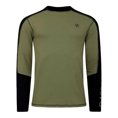 Image of Dare2B Mens Exchange III Thermal Baselayer Set with advanced Q-Wic+ technology, perfect for Wintersports & Outdoors