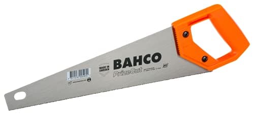 Image of Bahco 300-14” 350mm Compact Toolbox Saw, Hardpoint Teeth, 15TPI Fine Cut, for Plastics/Laminates/Wood/Soft Metals Built in Angle Guides – Bahco 300-14-F15/16-HP