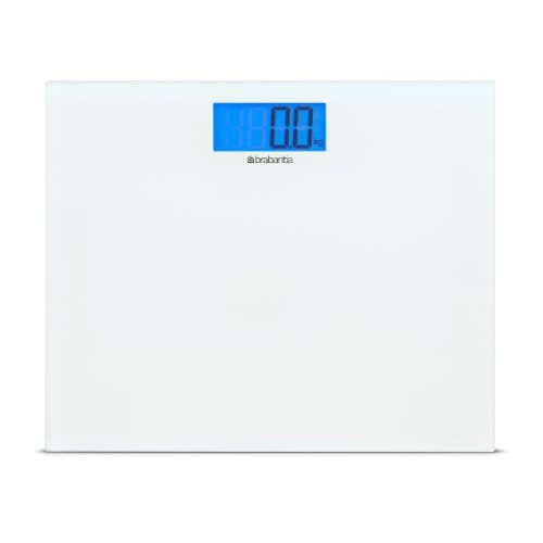 Image of Brabantia 483127 Digital Bathroom Scale - White, Large