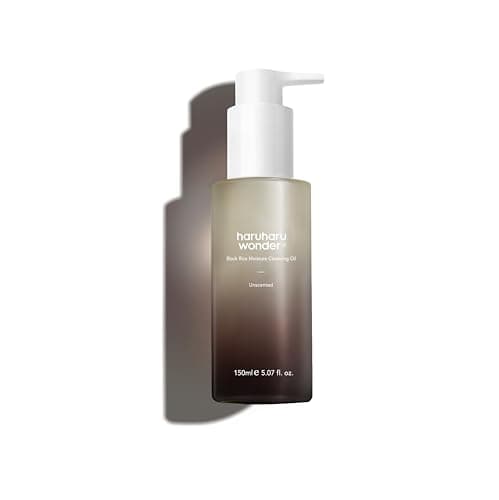 Image of haruharu wonder Black Rice Moisture Cleansing Oil, Double Cleansing, Daily Makeup Remover, Pore Oil Cleanser, Korean Skincare, For sensitive, Non-comedogenic, 150ml