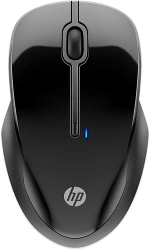 Image of HP 250 Dual Mouse | For Computer or Laptop | Multi-OS & Device Compatibility | Dual-Mode 2.4 GHZ or Bluetooth Connectivity | Multi-Surface Technology | 1 Year Battery Life | Ambidextrous | Black