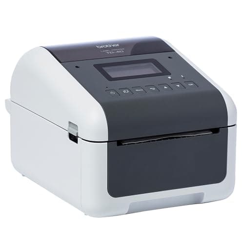 Image of Brother TD-4550DNWB Professional 4 inch Receipt & Label Printers | 300dpi | LCD Display | USB & USB Host - Ethernet - WiFi - Bluetooth
