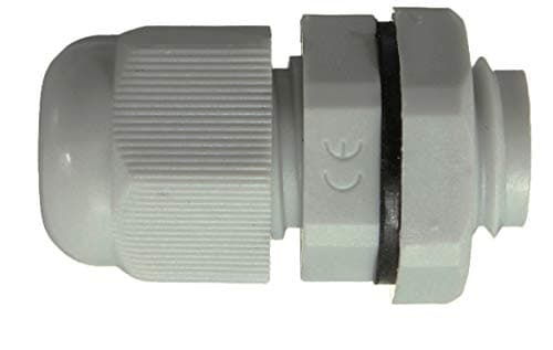 Image of Sucre Auxiliary ® Cable Glands - Waterproof IP68 Compression M8 M12 M16 M20 M24 M24 Black or White (M10, Grey, 5)