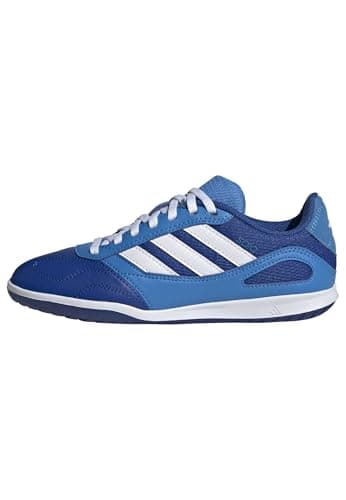 Image of adidas Unisex Kids Super SALA Competition III Indoor Football Shoes Kids, Lucid Ray Blue/FTWR White/Team Royal Blue, 5.5 UK
