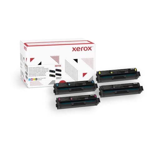 Image of Xerox Genuine C230 / ​C235 Multipack Standard Capacity Toner Cartridge Bundle (CMYK 1,500 Pages) - 006R05212