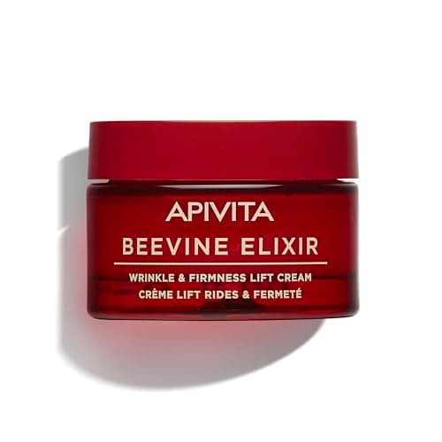 Image of Apivita Beevine Elixir Wrinkle & Firmness Lift Cream, Light Texture, Collagen Reboot for Wrinkle Reduction & Firmness, Natural Propolis & Plant Collagen, 1.73 oz