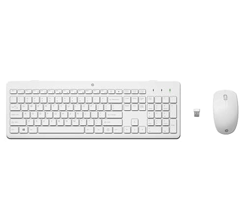 Image of HP 230 Wireless Mouse and Keyboard Combo (White) ITL