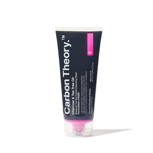Image of Carbon Theory | Charcoal and Tea Tree Oil Breakout Control | Cleansing Face Wash