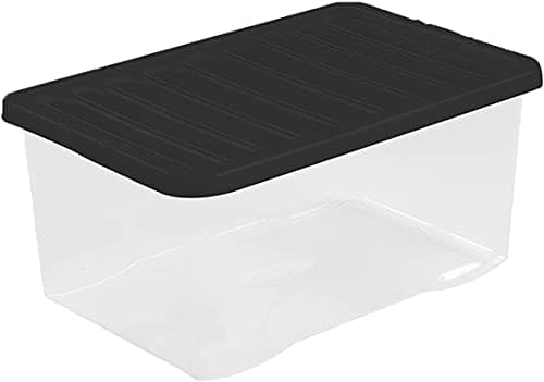 Image of WHATMORE CRYSTAL 45L BOX & LID CLEAR 10870