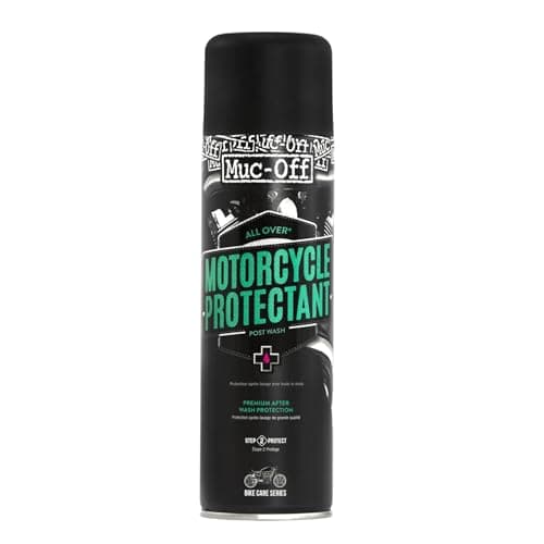 Image of Muc Off Motorcycle Protectant - Anti-Corrosion Motorcycle Spray for Complete Post-Wash Protection - Dries to a Non-Sticky Protective Layer - 500ml