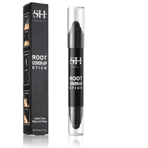 Image of Gowwim Root Cover Up Quick Stick: Instant Concealer for Roots, Grays and Touch Ups (Black)