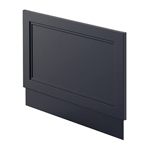 Image of Rowan 800mm End Bath Panel Adjustable Height Traditional Design Shaker Style Detail � Dark Grey