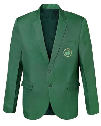 Image of Mens Green Golf Blazer Jacket