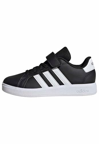 Image of adidas Unisex Kids Grand Court 2.0 Shoes Children, Core Black/Cloud White/Core Black, 12.5 UK Child