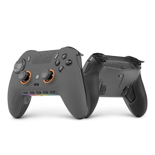 Image of SCUF ENVISION PRO Wireless V2 (2025) PC Only Gaming Controller – Anti-Drift Thumbsticks – Five Remappable G-Keys – Remappable Back Paddles – Instant Triggers – Steel Grey