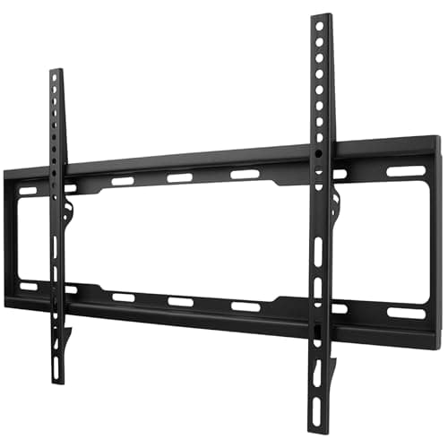 Image of One For All TV Bracket – Fixed Wall Mount – Screen size 32-90 Inch - For All types of TVs (LED LCD Plasma) – Max Weight 100kg – VESA 100x100 to 600x400 - Free Toolbox app – Black – Smart Line – WM2611