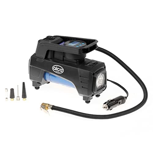 Image of alca Germany Digital 12V Car Pump Tyre Air Compressor 10 Bar 150 PSI 30L Automatic Stop A227600