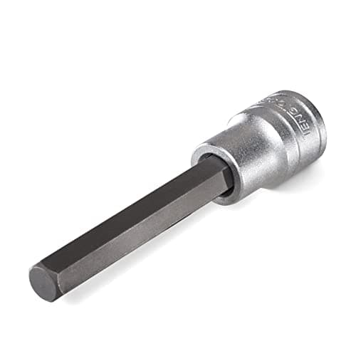 Image of Teng Tools 5MM 1/2 Inch Drive Metric Hex 3.9 Inch Extra Long Chrome Vanadium Socket | Mechanic Tool | Hand Tool - M122505-C