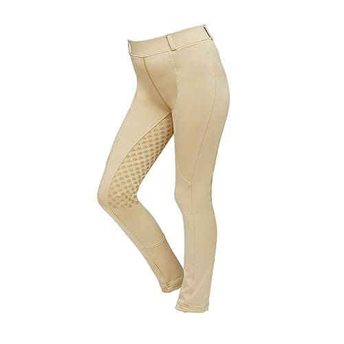 Image of Dublin Performance Cool-It Gel Riding Tights, Beige, Ladies 16/34"