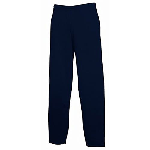Image of Fruit of the Loom - Men's Jogging Bottoms Deep Navy Medium